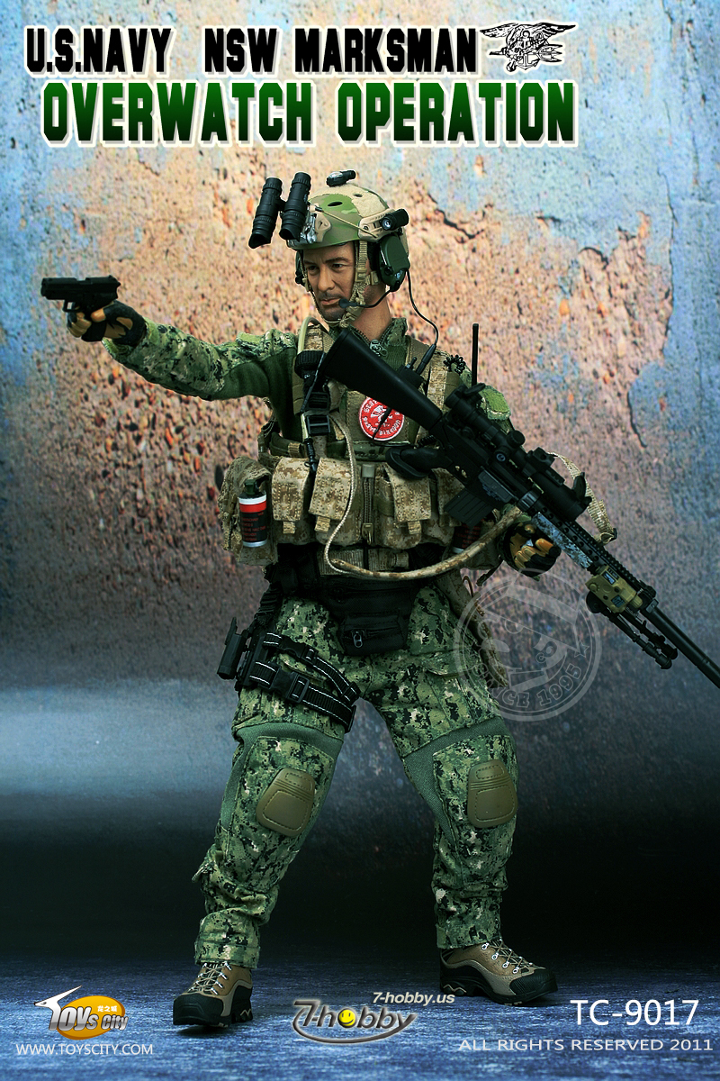 Toys City - TC9017 - U.S.Navy NSW Marksman Overwatch Operation